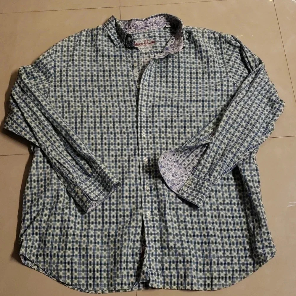 Robert Graham long sleeve shirt size 2XL